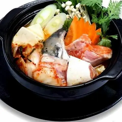 Hình ảnh Z2-Lẩu kim chi đầu cá hồi