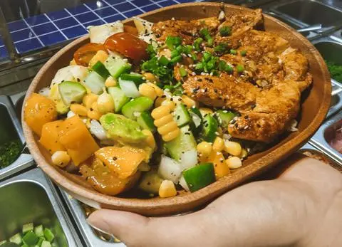 Hình ảnh Cajun grilled chicken plate
