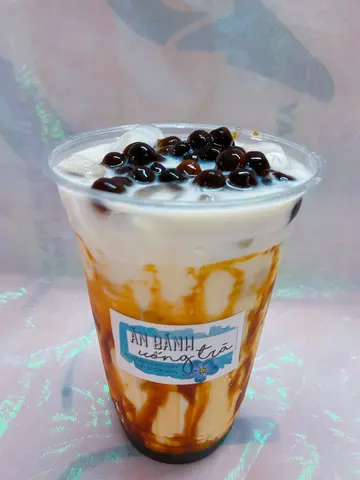 Hình ảnh Sữa tươi trân châu đường đen size 700ml