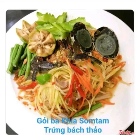 Hình ảnh Gỏi Somtam Trứng Bách Thảo