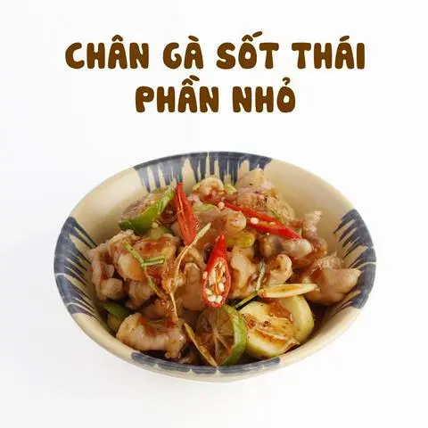 Hình ảnh Chân gà rút xương sốt Thái