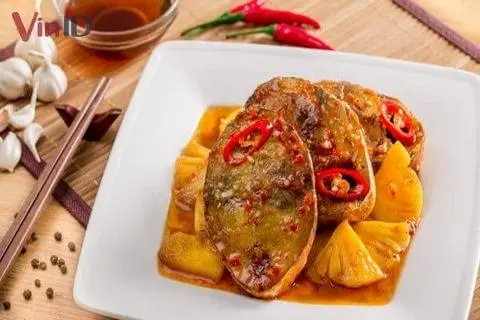 Hình ảnh cá thu kho thơm 