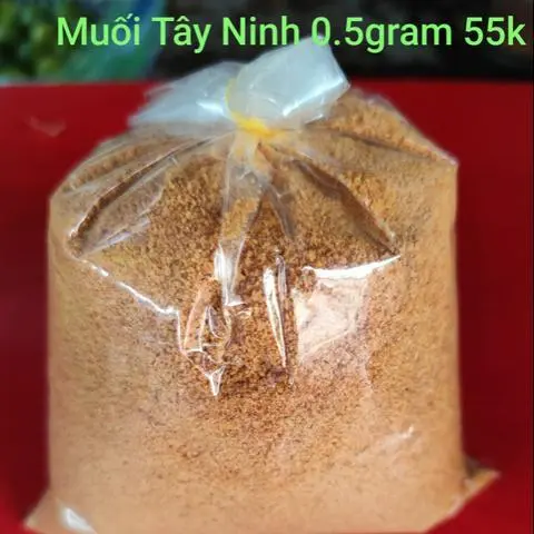 Hình ảnh muối tay ninh chấm xoài 