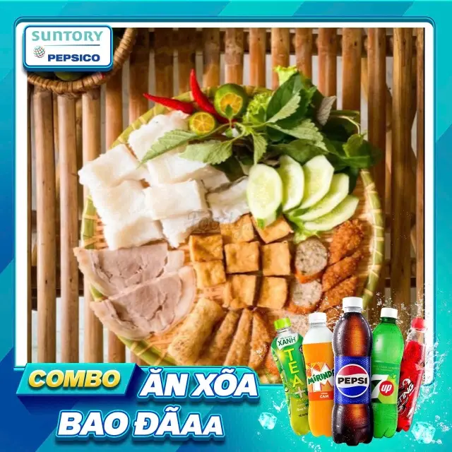 Hình ảnh Mẹt 1 người + 1 nước ngọt Pepsi
