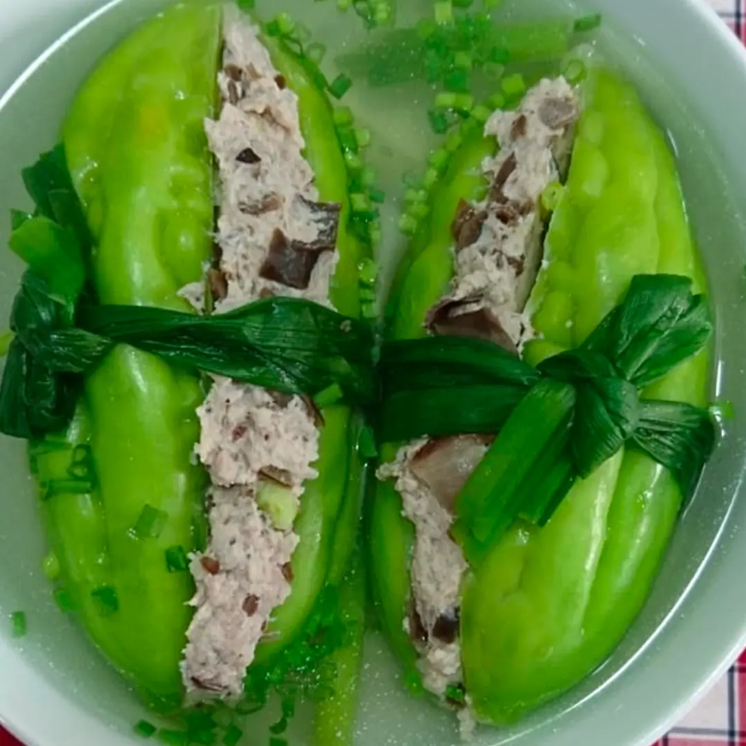 Hình ảnh canh khổ qua 