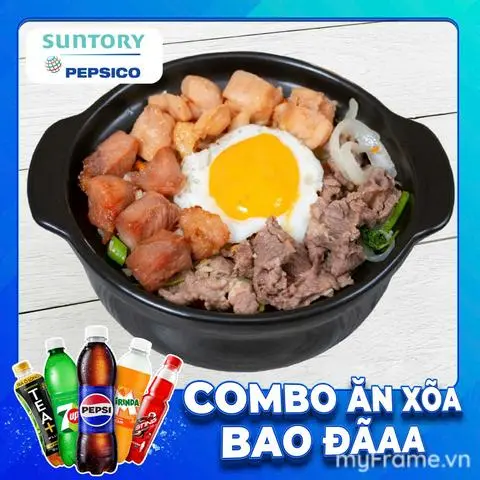 Hình ảnh Combo cơm thố đặc biệt - nước ngọt spvb