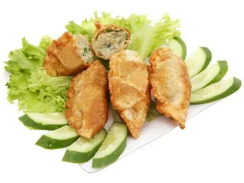 Hình ảnh Bánh Xếp Mandu Hải Sản Chiên - 2 Cái