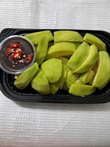 Hình ảnh cóc cày chấm mắm ruốc