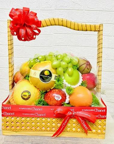 Hình ảnh GIỎ QUÀ TẶNG TRÁI CÂY 