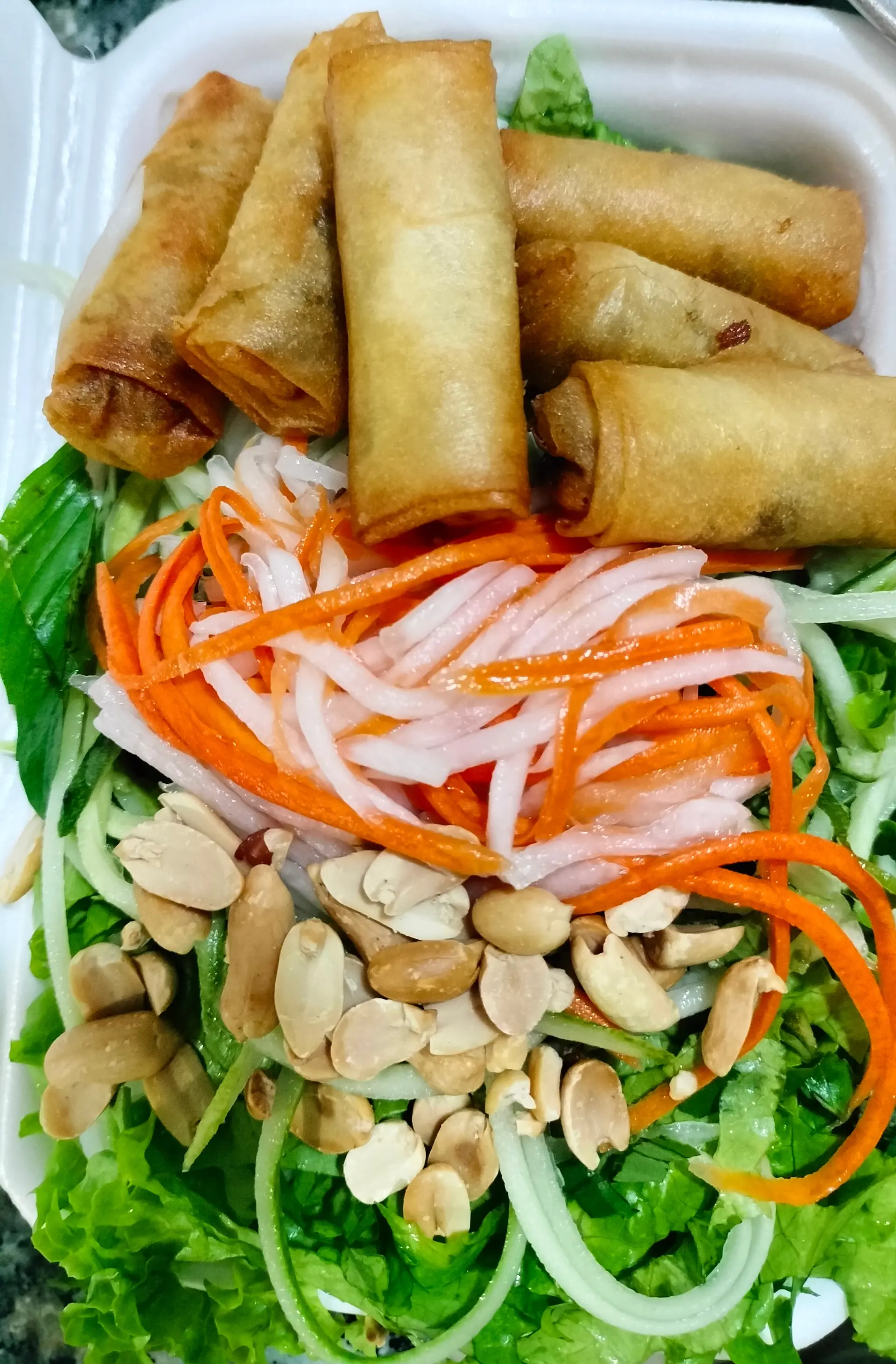 Hình ảnh bún chả giò