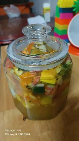 Hình ảnh trà trái cây nhiệt đới 