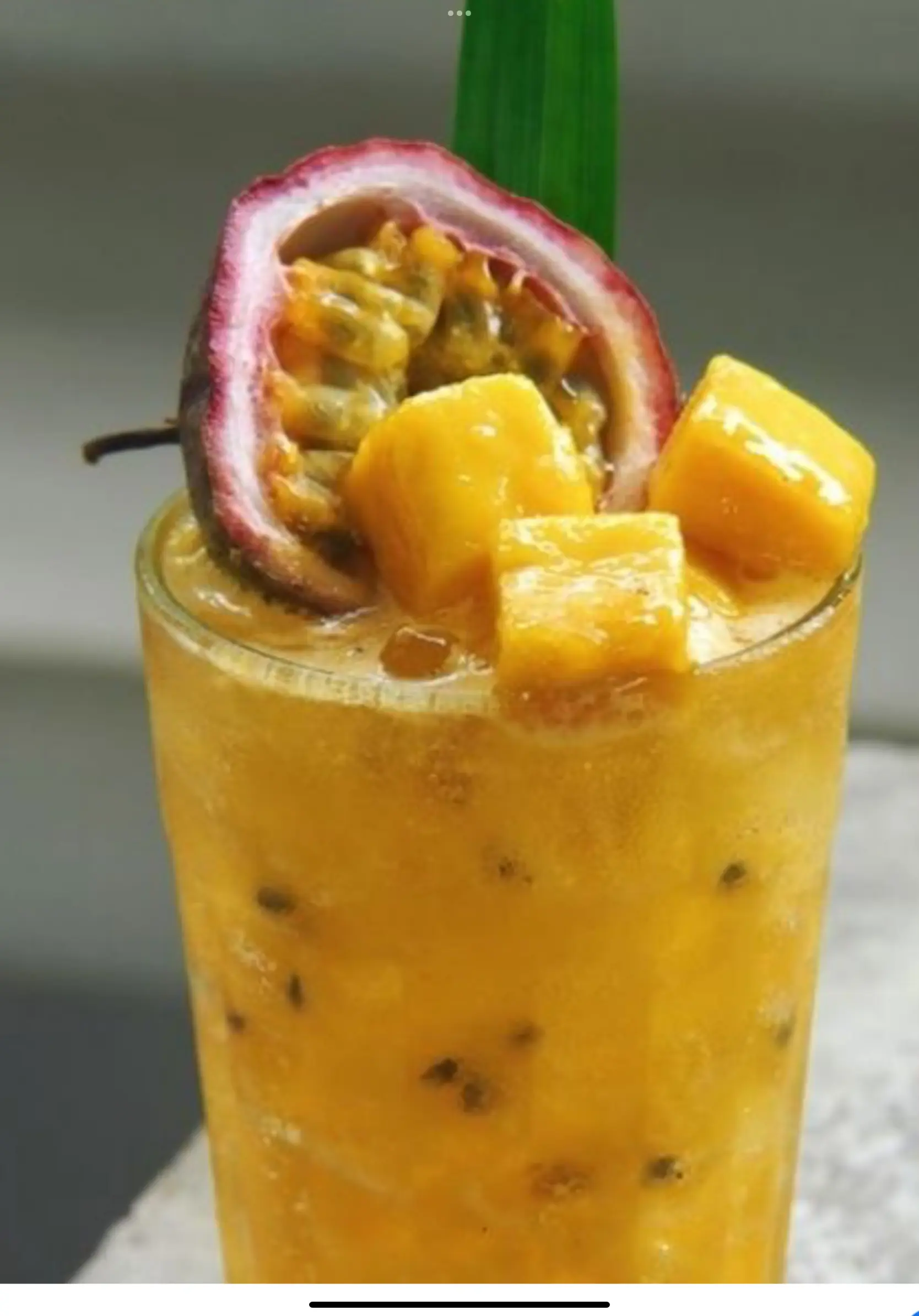 Hình ảnh trà xoài chanh dây  L