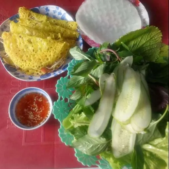 Hình ảnh Combo 10 Bánh Xèo + 10 Ram Bắp + 1 Pepsi