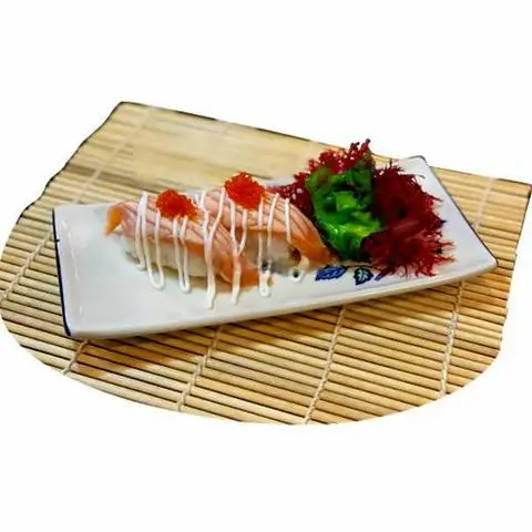 Hình ảnh N18- Salmon Tataki/ Cá Hồi Nướng Tái