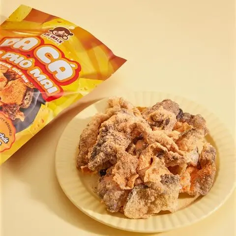 Hình ảnh Da cá lắc phô mai _ abi snack