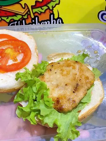 Hình ảnh Burger heo - trứng