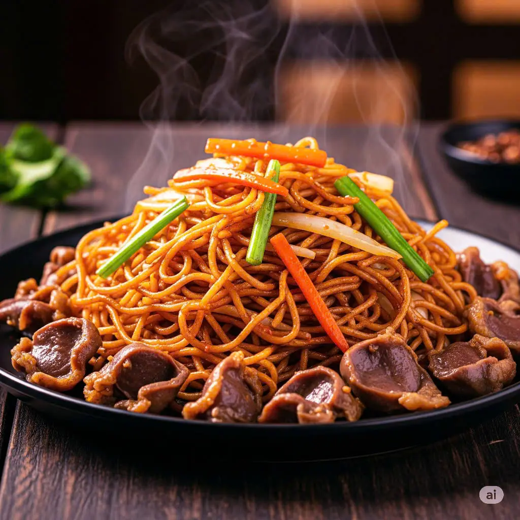 Hình ảnh Mì indomie lòng gà 
