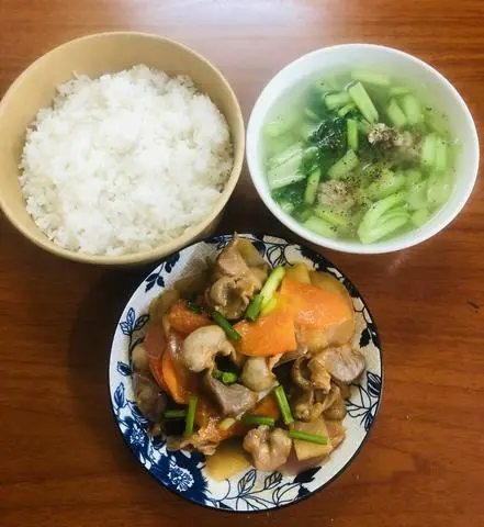 Hình ảnh Cơm Rang Su Hào Xào Mề Gà ( Hạt Giòn )