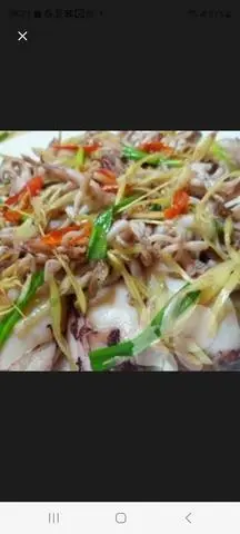 Hình ảnh Mực trứng hấp hành gừng