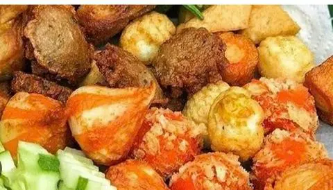 Hình ảnh Combo mẹt chiên thập cẩm + nước