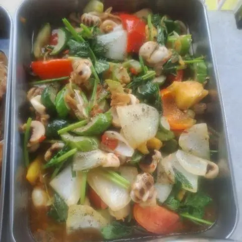 Hình ảnh Mực xào chua ngọt