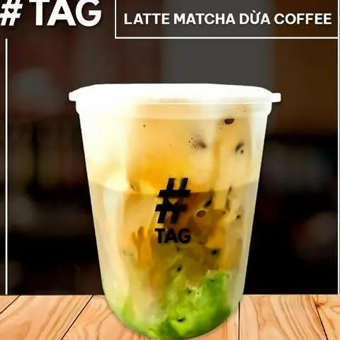 Hình ảnh Latte matcha dừa coffee