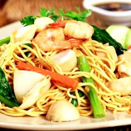Hình ảnh Mì mềm xào hải sản