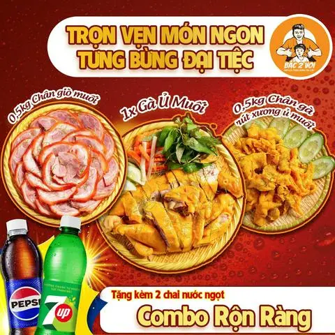 Hình ảnh COMBO RỘN RÀNG - TẶNG 2 CHAI NƯỚC NGỌT BẤT KỲ