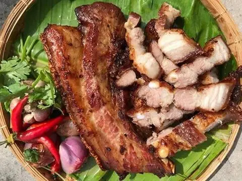 Hình ảnh Ba rọi một năng chiên