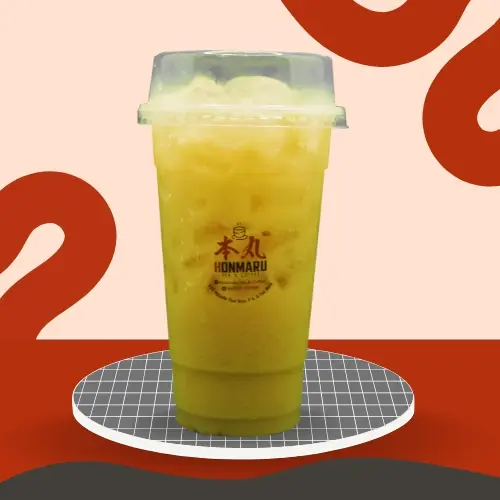 Hình ảnh Hồng trà yakult đào