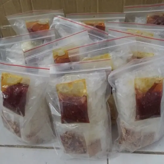 Hình ảnh Bánh Tráng Sate Tỏi Chay Tự Trộn - 1 Phần