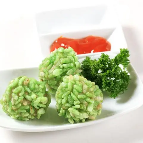 Hình ảnh Chả Cá Tẩm Cốm Xanh - 4 viên