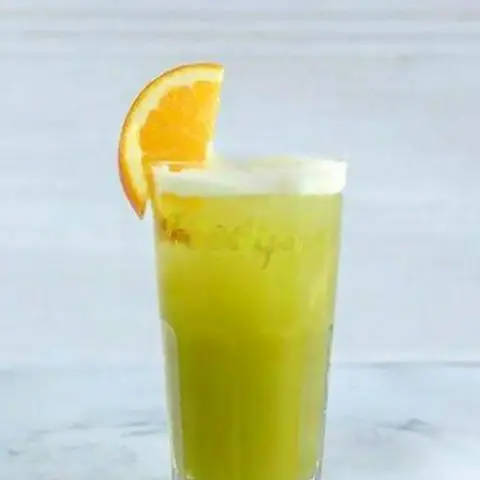 Hình ảnh Nước Mía Cam Tươi Nguyên Chất Ly Khủng