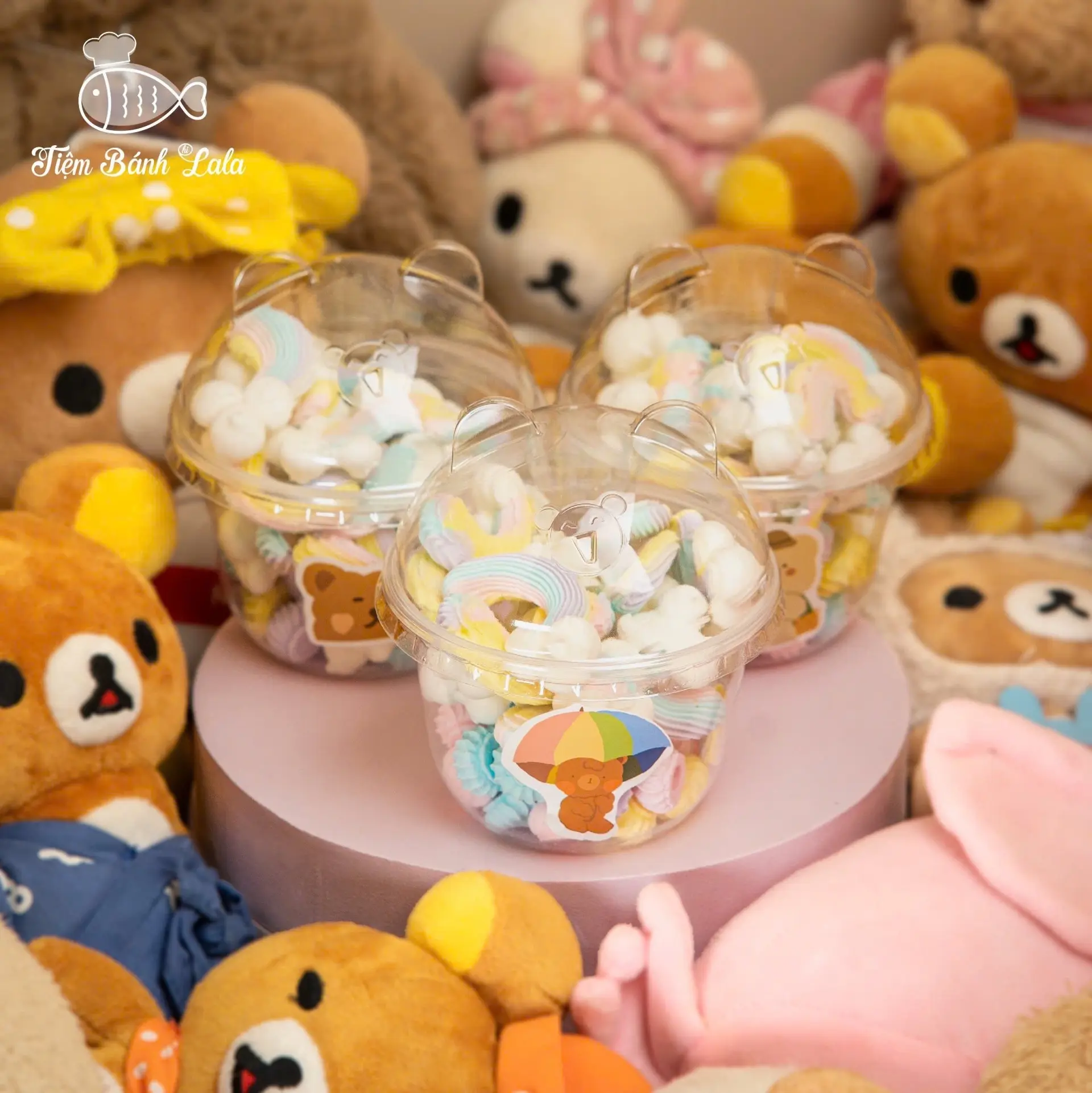 Hình ảnh Kẹo Meringue Gấu (1 hủ)