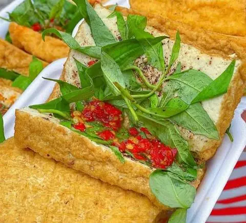 Hình ảnh Combo 3 Tàu Hủ Kẹp Rau Răm