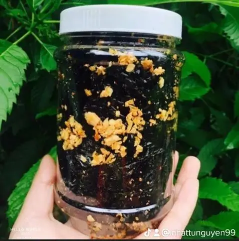 Hình ảnh Rong Biển Cháy Tỏi 
