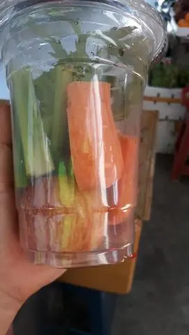 Hình ảnh Ép Mix( táo,cần,carot)