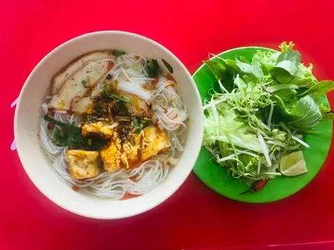 Hình ảnh bún Huế chay 