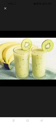 Hình ảnh Sinh tố kiwi chuối