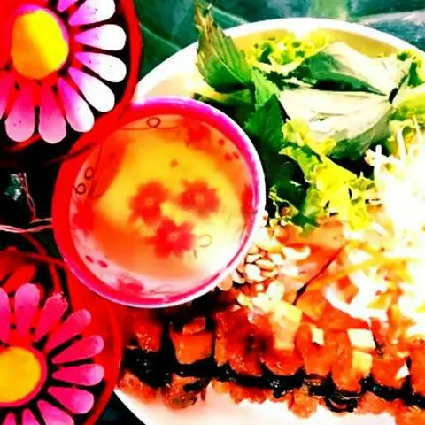 Hình ảnh Bún thịt xiên que