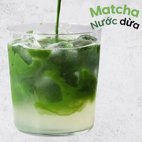 Hình ảnh Matcha nước dừa