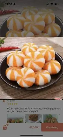 Hình ảnh Bánh Bao Trứng Cá 3 viên 