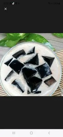 Hình ảnh Sương sáo nước cốt dừa sữa tươi