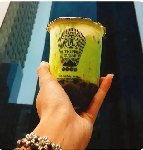Hình ảnh Đường nâu matcha sữa (M)