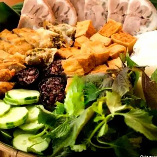 Hình ảnh Bún Đậu - Thịt - Chả - Dồi