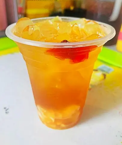 Hình ảnh Trà Vải Dầm Ly Khổng Lồ 800ml