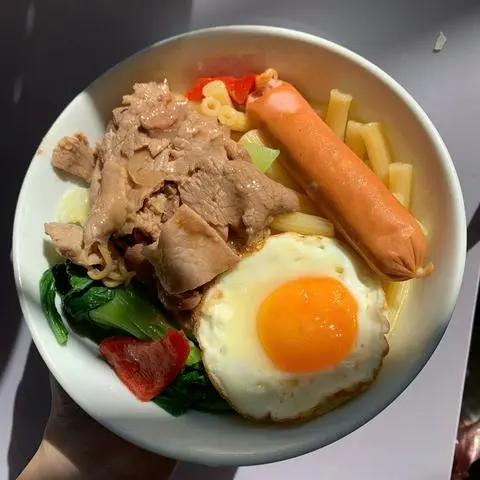 Hình ảnh Nui bò xào “Cô Lan”