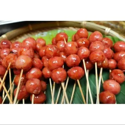 Hình ảnh xúc xích hồ lô