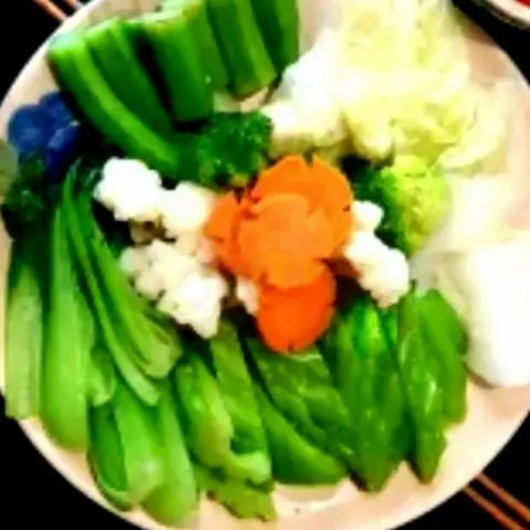 Hình ảnh Rau củ luộc