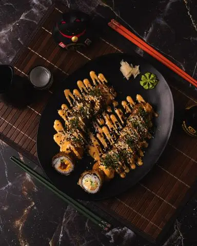 Hình ảnh Baked Roll Sake mini - Cuộn Chiên Cá Hồi mini
